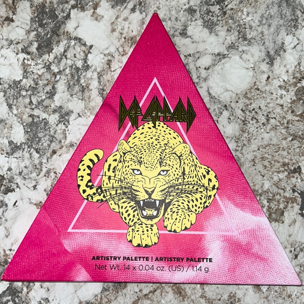 Def Leppard eye shadow palette